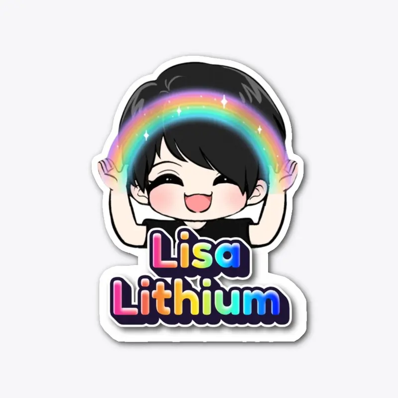 LisaLithium Pride Sticker